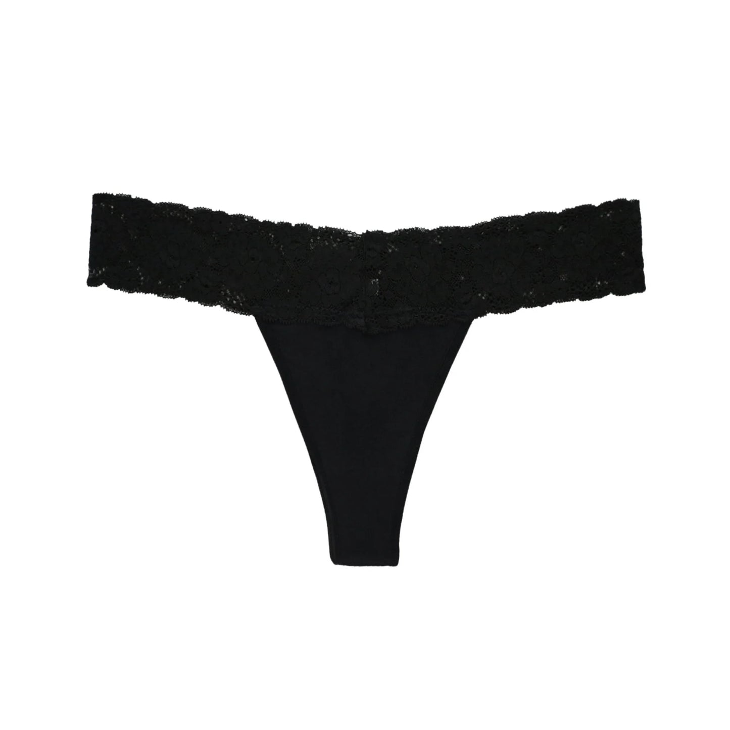 Women'S Lace Thongs, 10-Pack Low Rise No Show Stay-Put