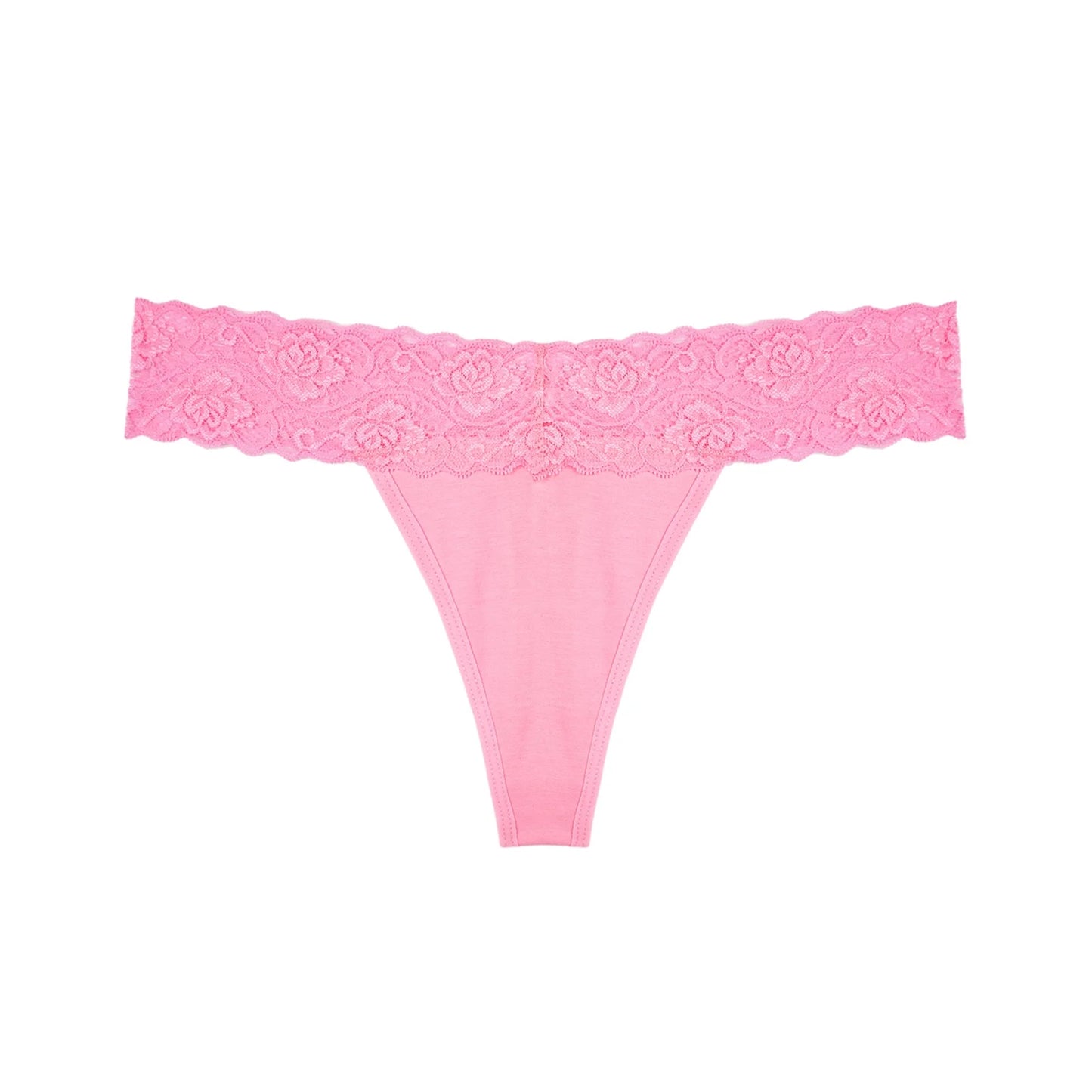 Women'S Lace Thongs, 10-Pack Low Rise No Show Stay-Put